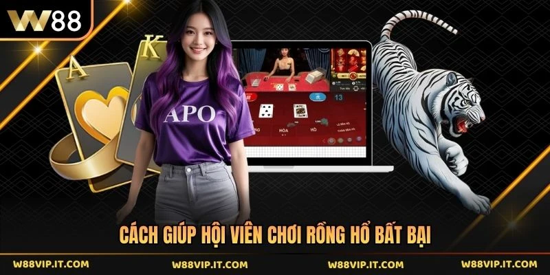 Cách giúp hội viên chơi rồng hổ bất bại 