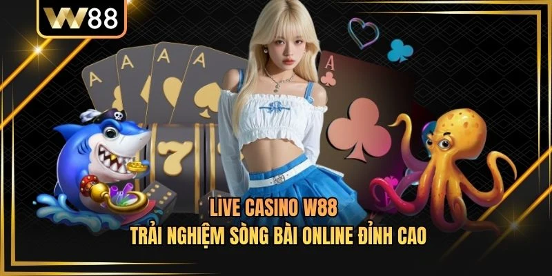 Live Casino W88 - Trải Nghiệm Sòng Bài Online Đỉnh Cao