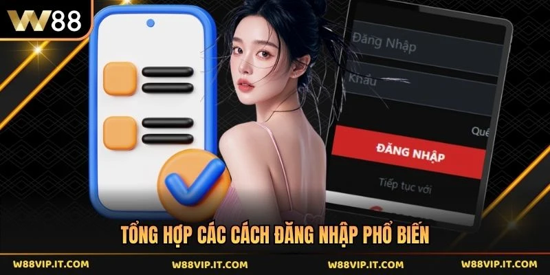 Tổng hợp các cách đăng nhập phổ biến