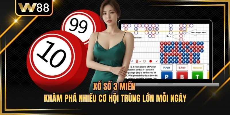 Xổ Số 3 Miền - Khám Phá Nhiều Cơ Hội Trúng Lớn Mỗi Ngày